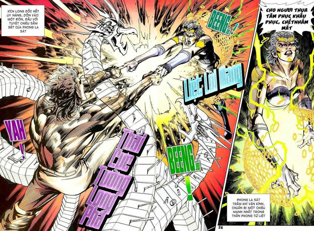 Truyện Tranh Long Hổ 5 Thế trang 8