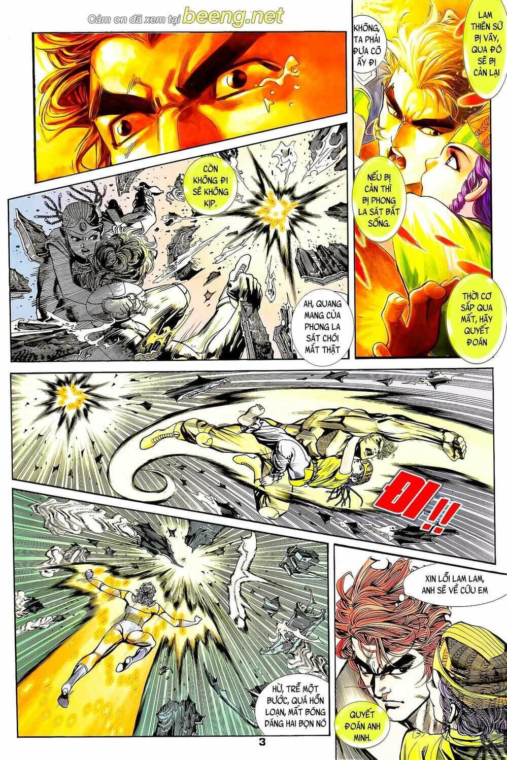 Truyện Tranh Long Hổ 5 Thế trang 8