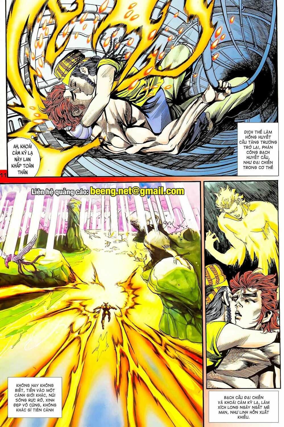 Truyện Tranh Long Hổ 5 Thế trang 8