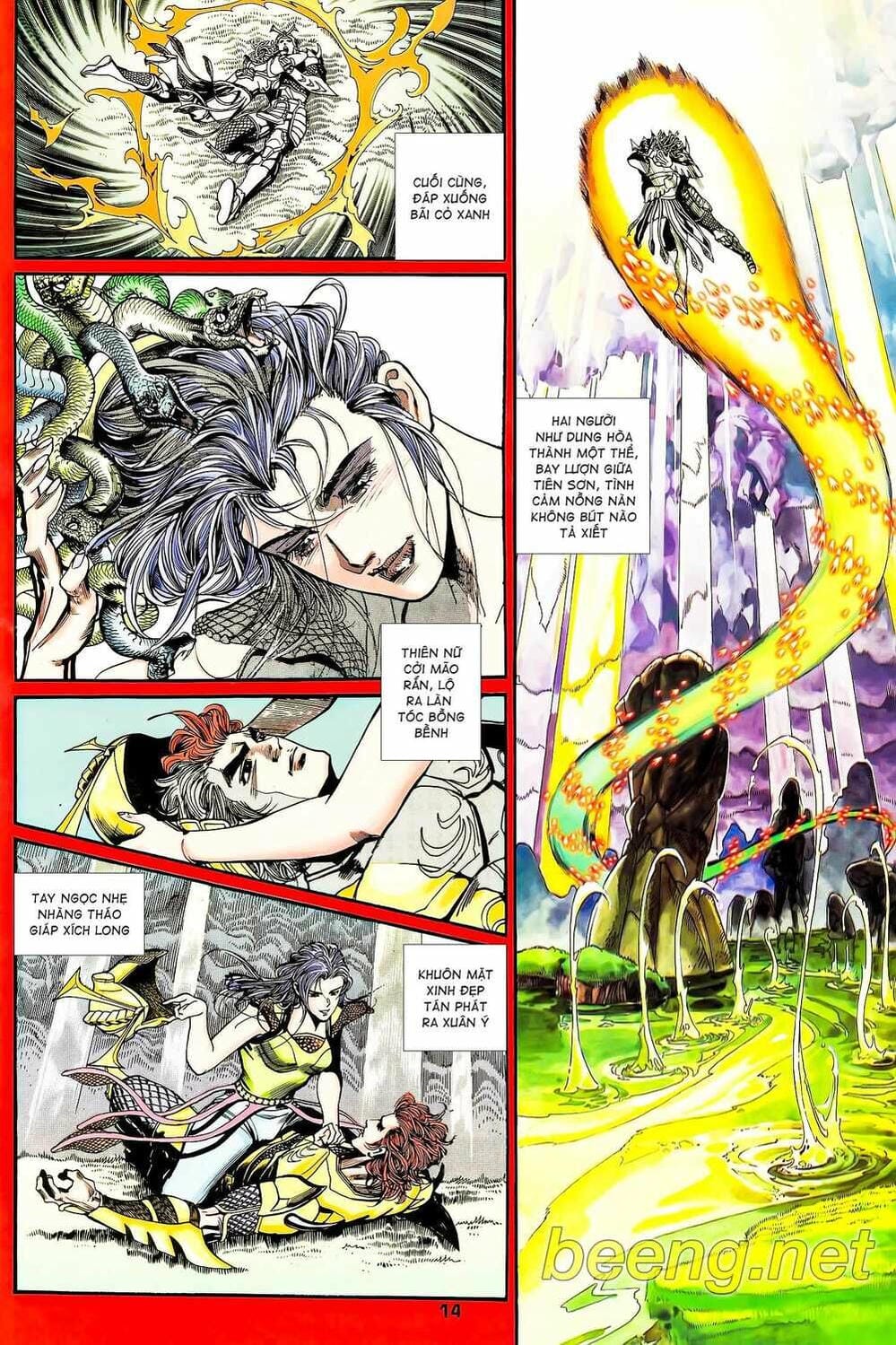 Truyện Tranh Long Hổ 5 Thế trang 8