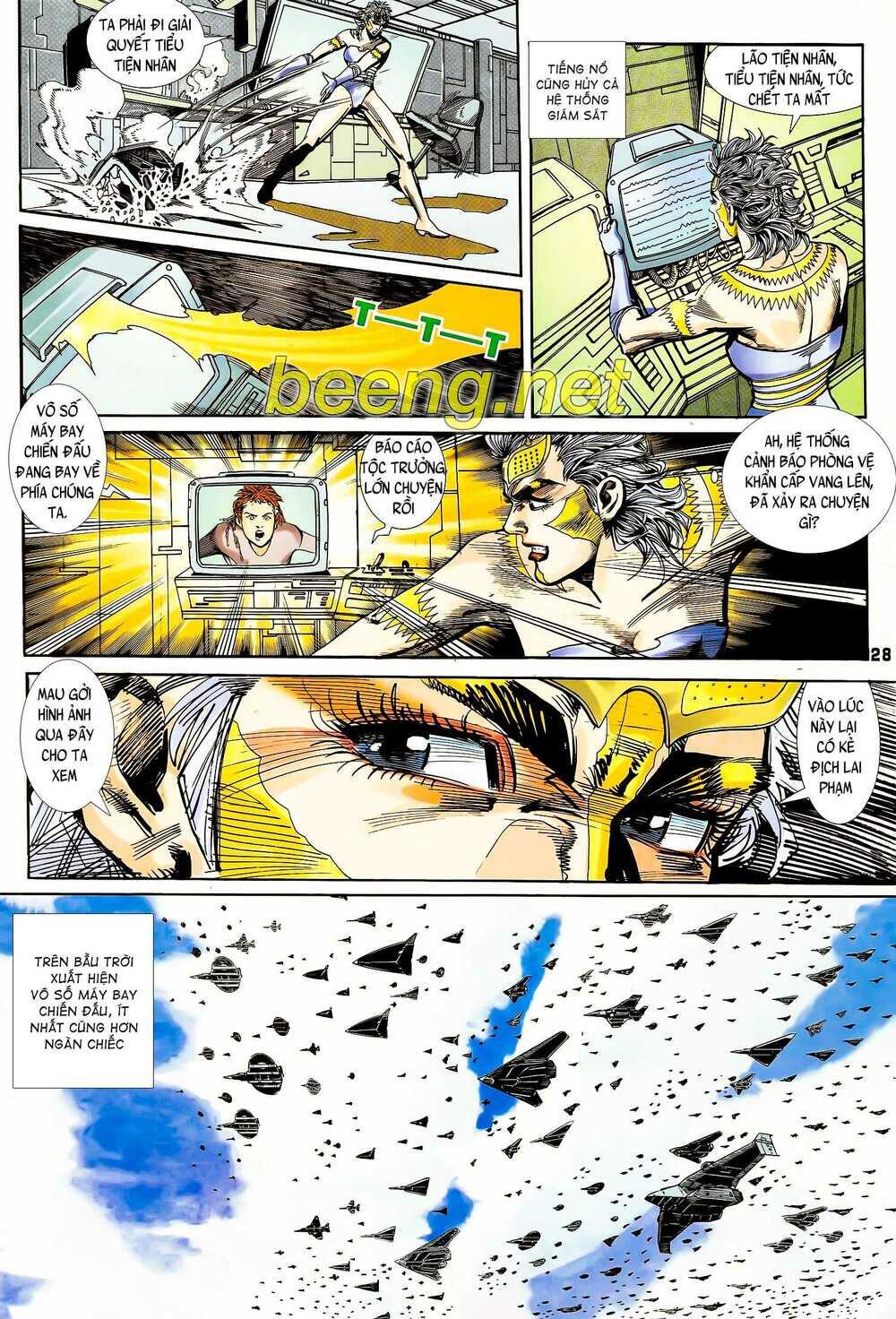 Truyện Tranh Long Hổ 5 Thế trang 8