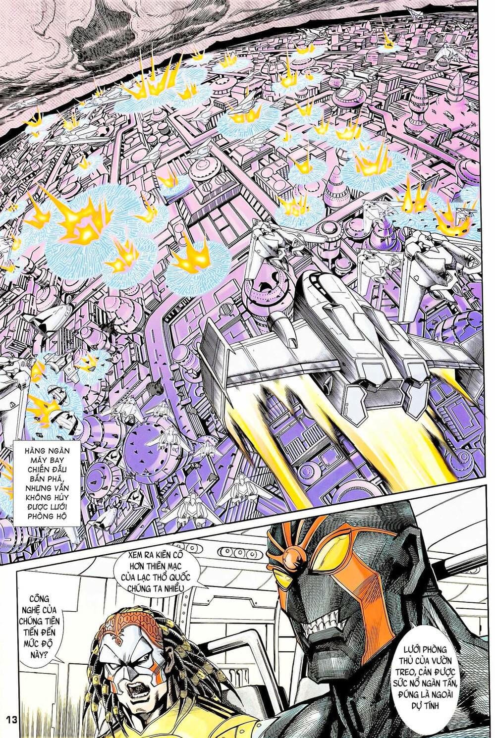 Truyện Tranh Long Hổ 5 Thế trang 8