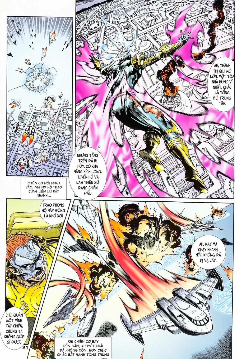 Truyện Tranh Long Hổ 5 Thế trang 8