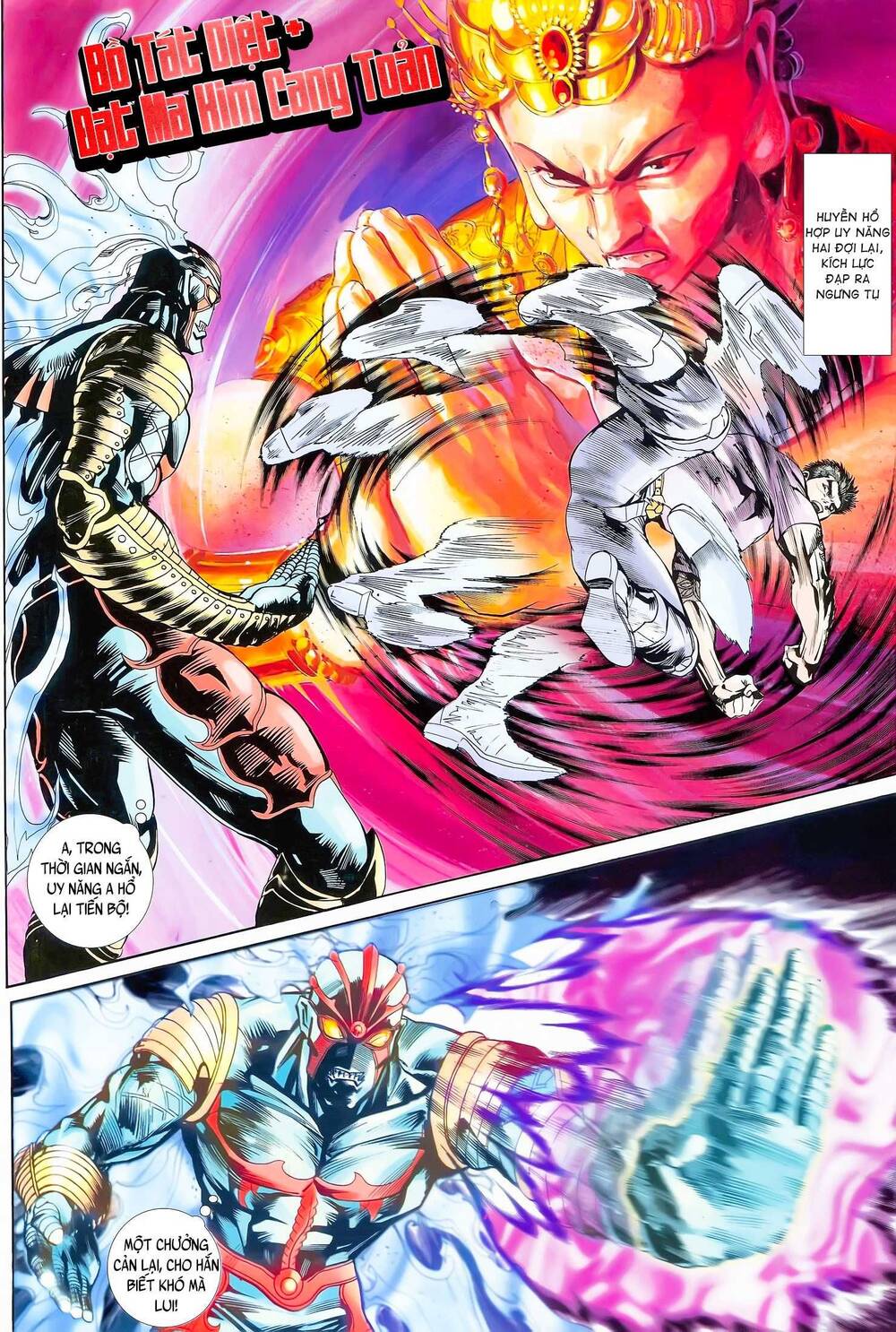 Truyện Tranh Long Hổ 5 Thế trang 8