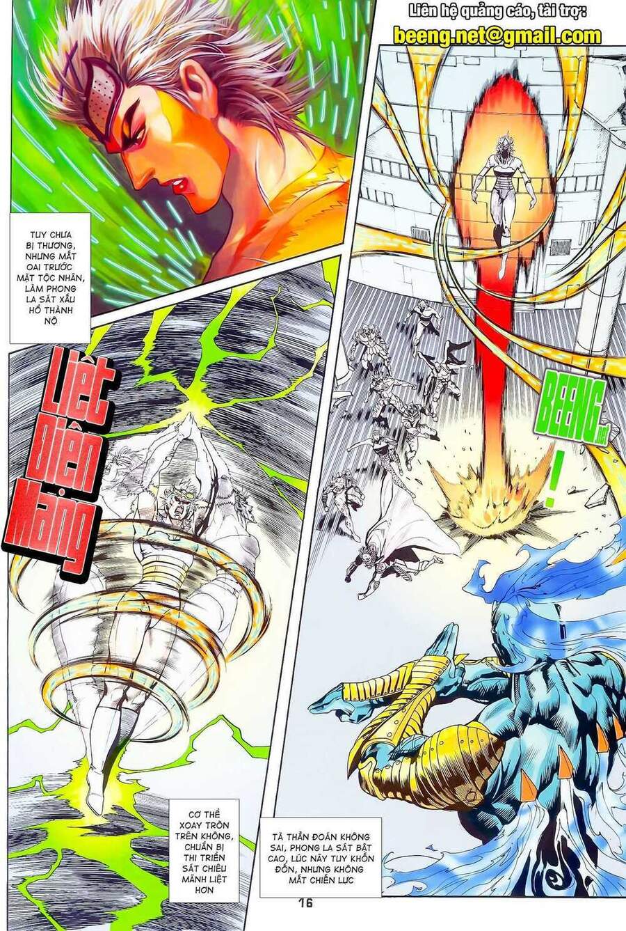 Truyện Tranh Long Hổ 5 Thế trang 8