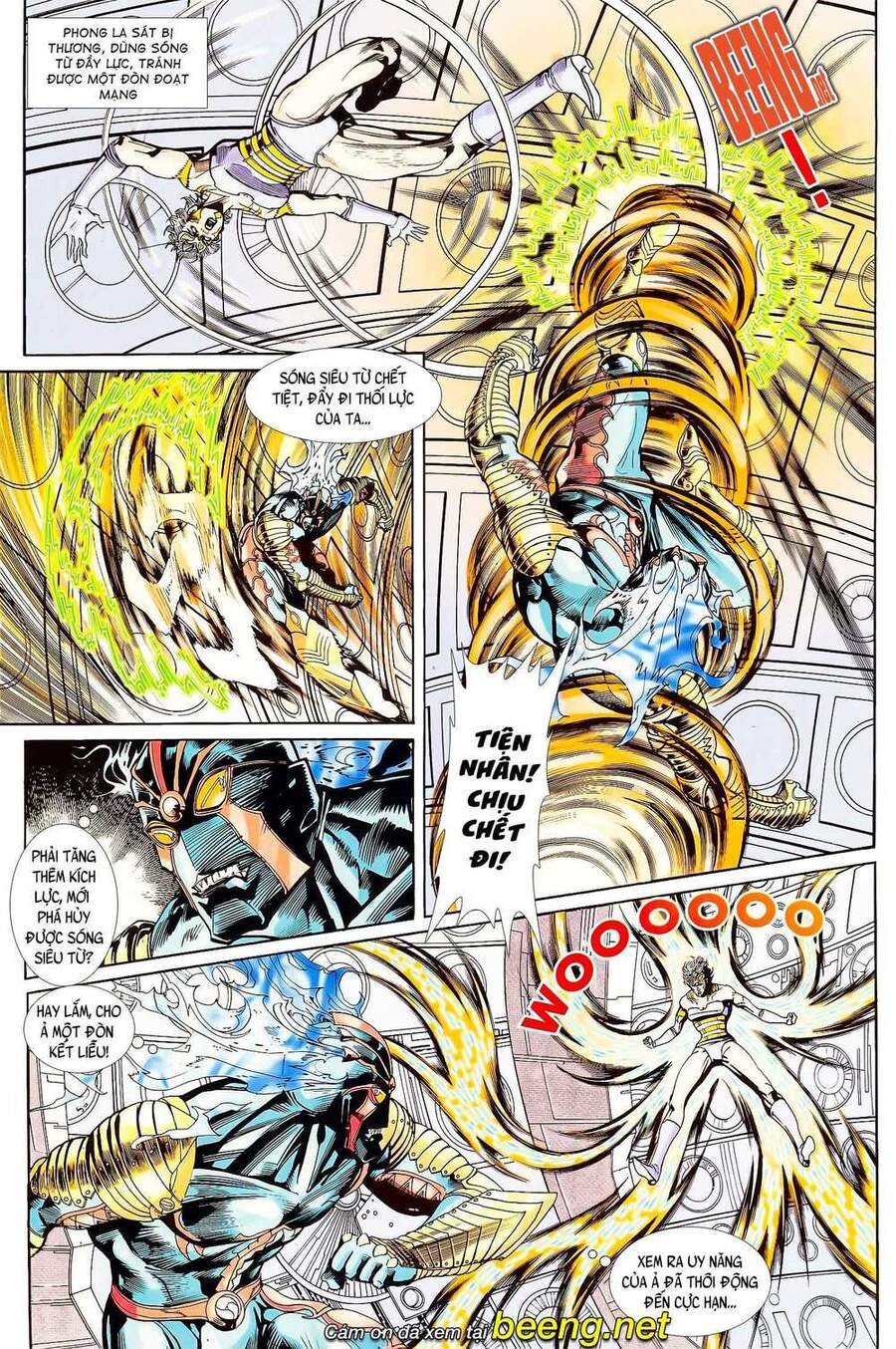 Truyện Tranh Long Hổ 5 Thế trang 8