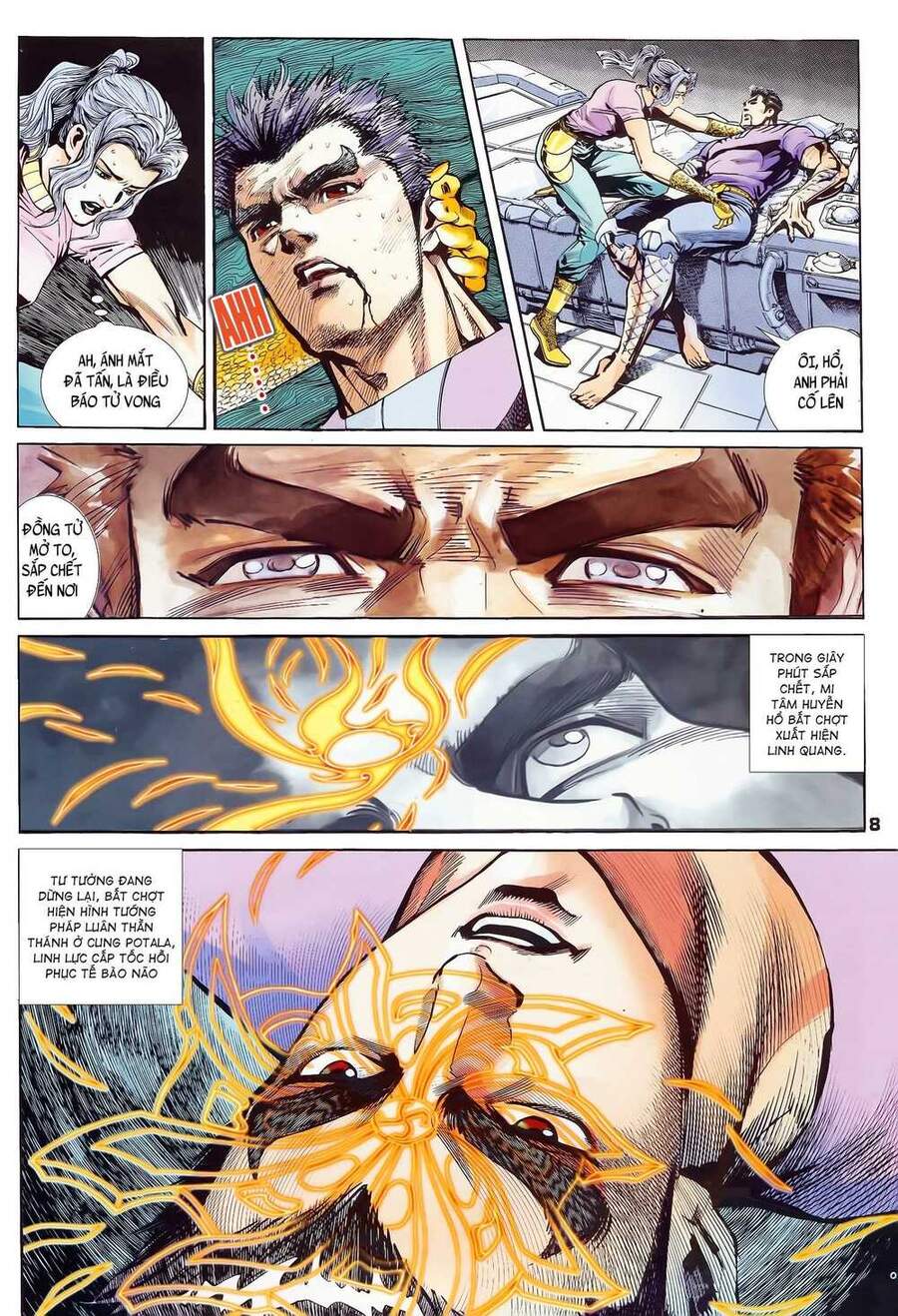 Truyện Tranh Long Hổ 5 Thế trang 8