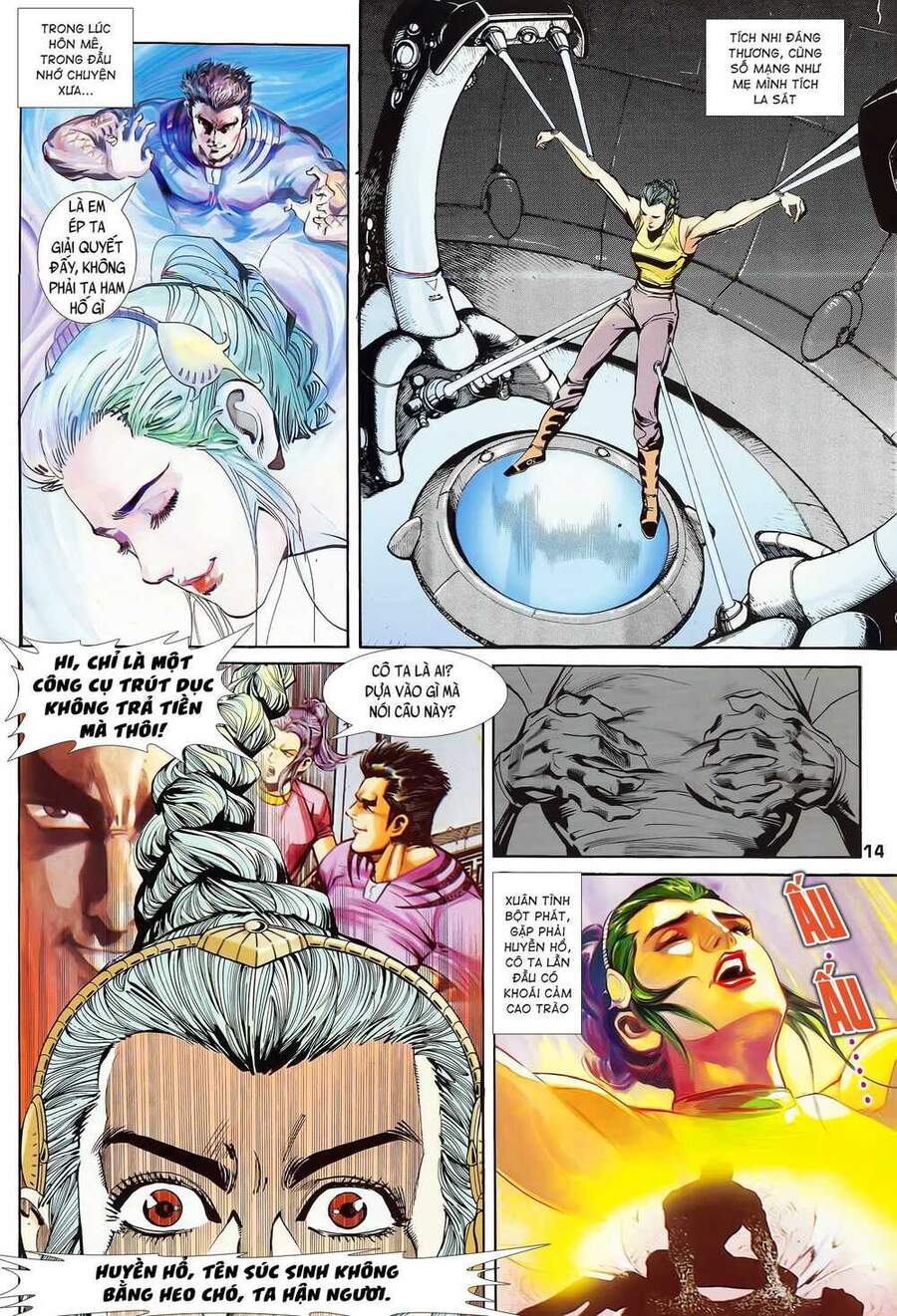 Truyện Tranh Long Hổ 5 Thế trang 8