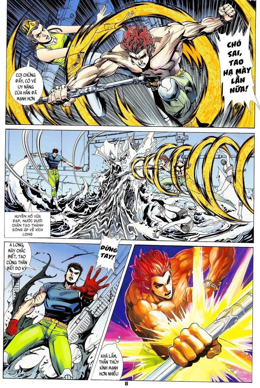 Truyện Tranh Long Hổ 5 Thế trang 8