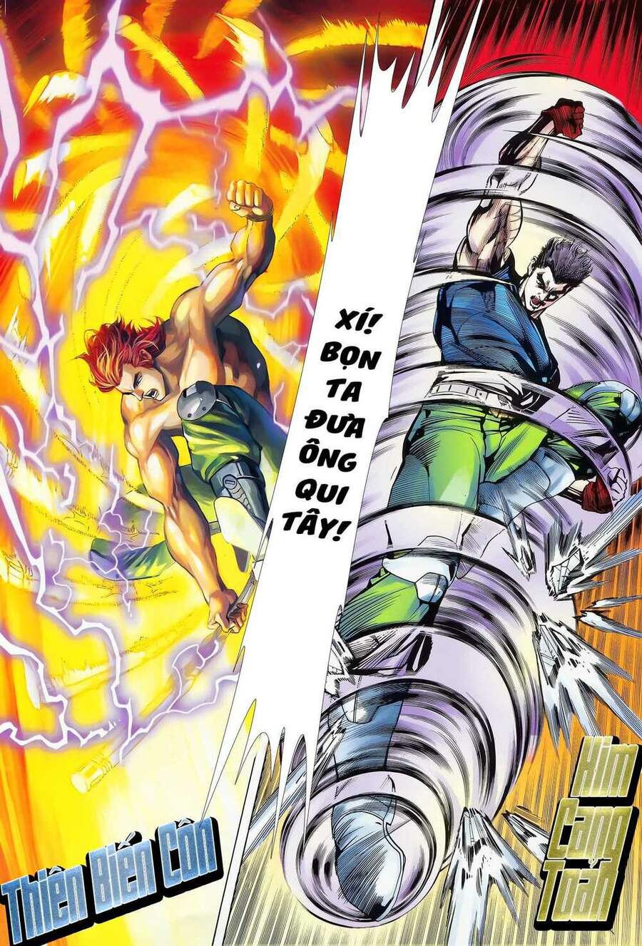 Truyện Tranh Long Hổ 5 Thế trang 8