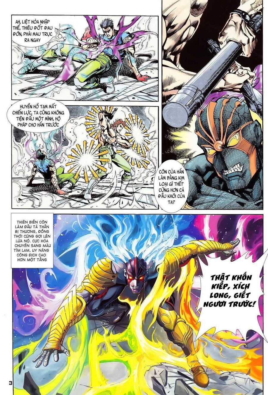 Truyện Tranh Long Hổ 5 Thế trang 8