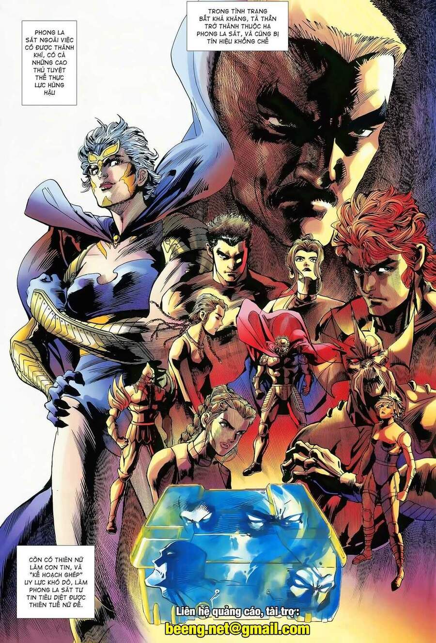 Truyện Tranh Long Hổ 5 Thế trang 8