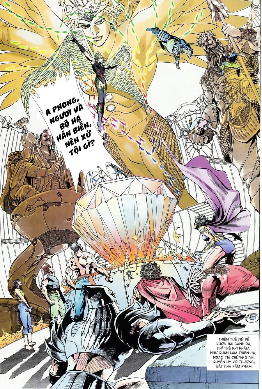 Truyện Tranh Long Hổ 5 Thế trang 8