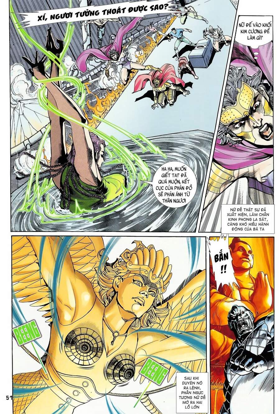 Truyện Tranh Long Hổ 5 Thế trang 8
