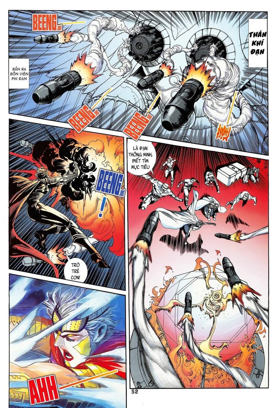 Truyện Tranh Long Hổ 5 Thế trang 8