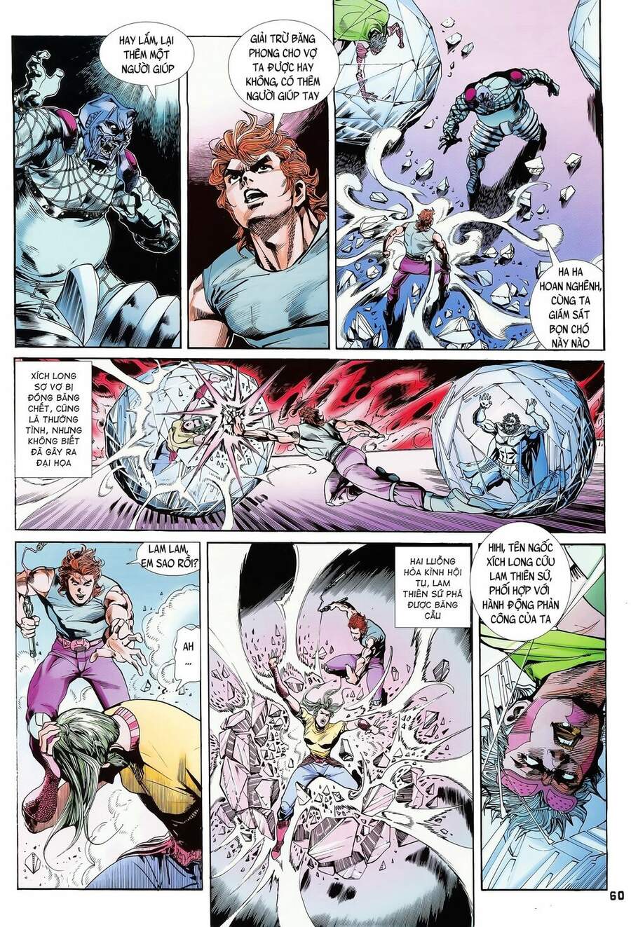 Truyện Tranh Long Hổ 5 Thế trang 8
