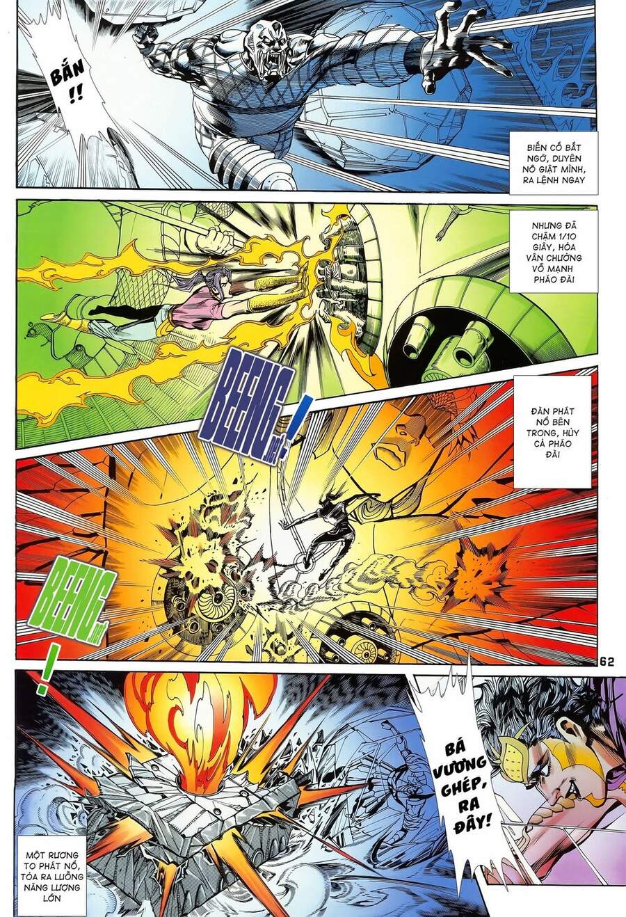 Truyện Tranh Long Hổ 5 Thế trang 8