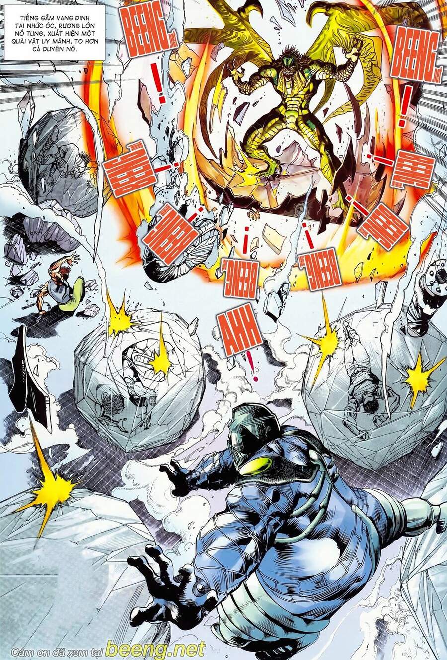 Truyện Tranh Long Hổ 5 Thế trang 8