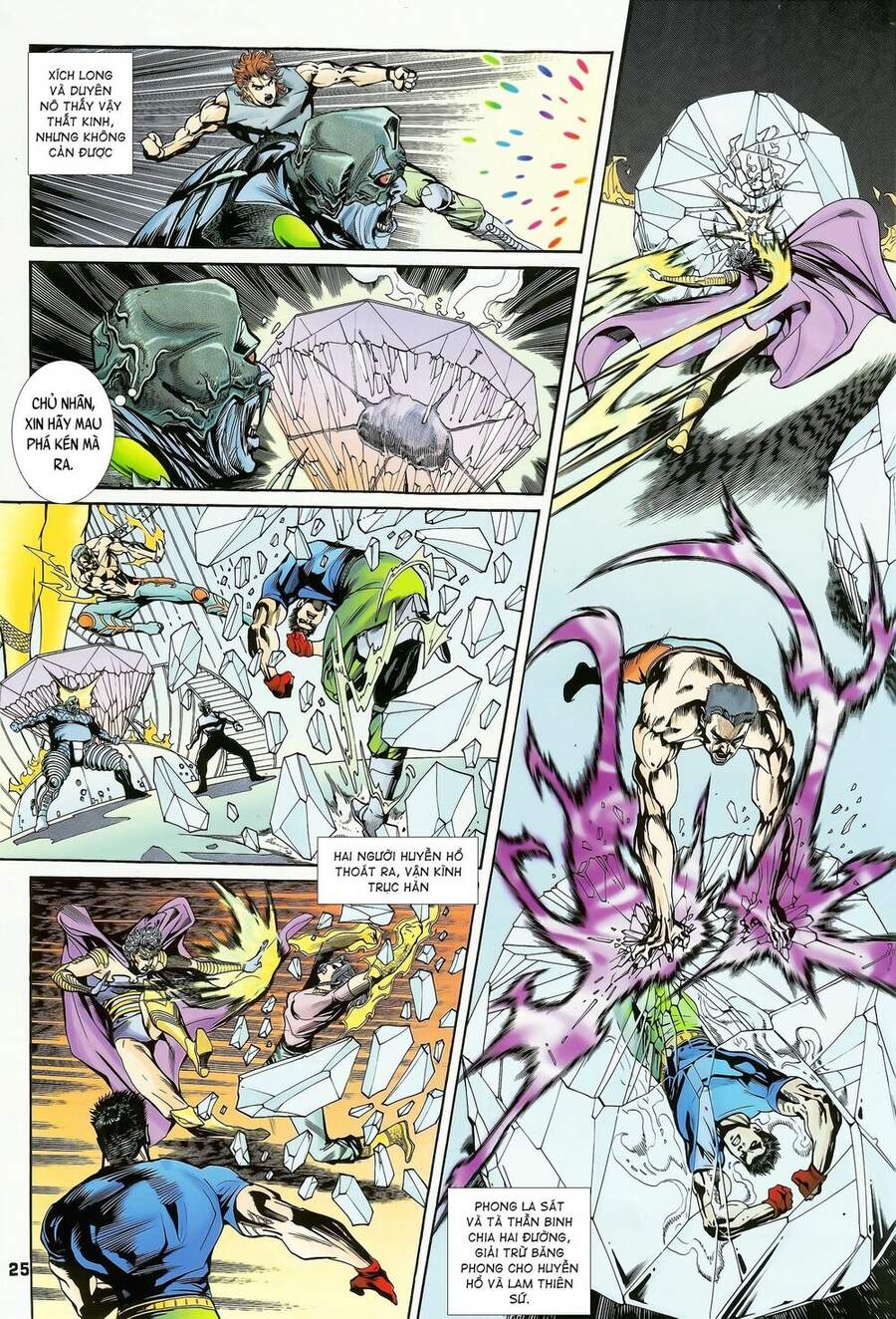 Truyện Tranh Long Hổ 5 Thế trang 8