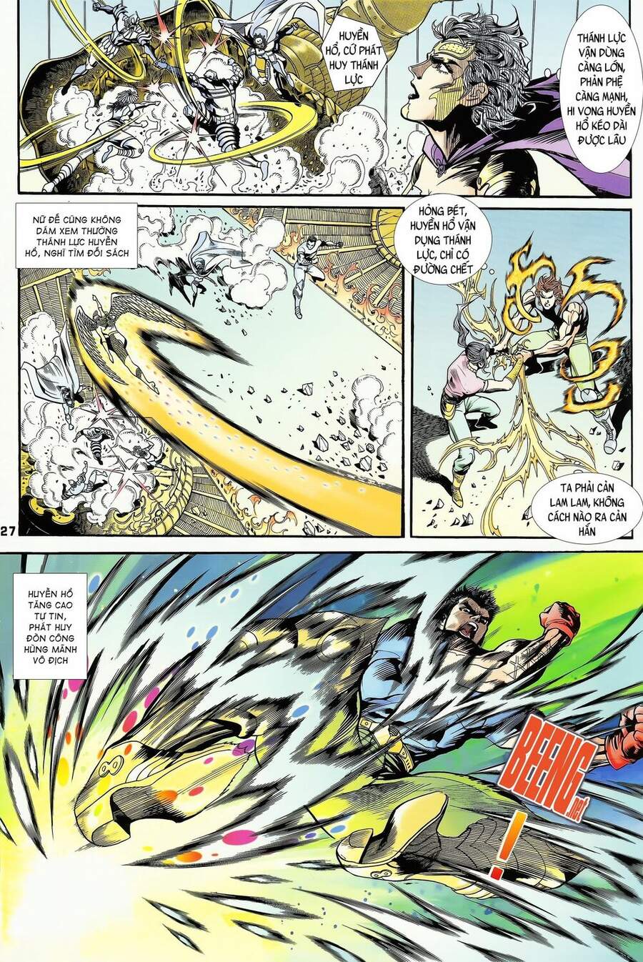 Truyện Tranh Long Hổ 5 Thế trang 8