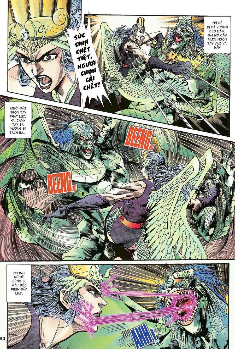 Truyện Tranh Long Hổ 5 Thế trang 8