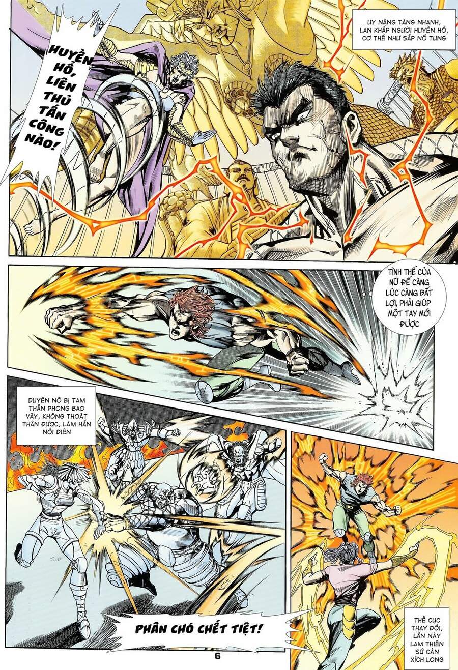 Truyện Tranh Long Hổ 5 Thế trang 8