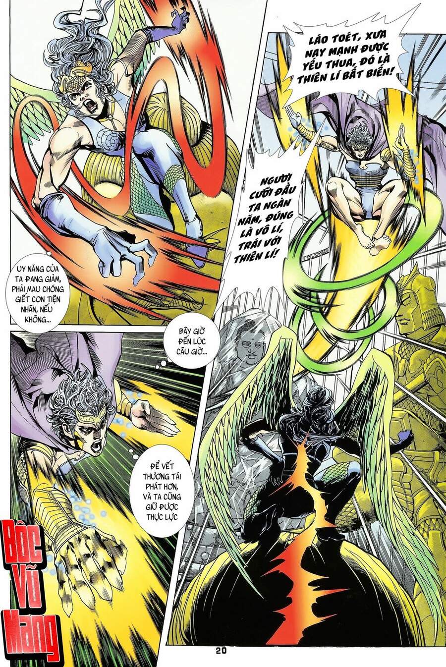 Truyện Tranh Long Hổ 5 Thế trang 8