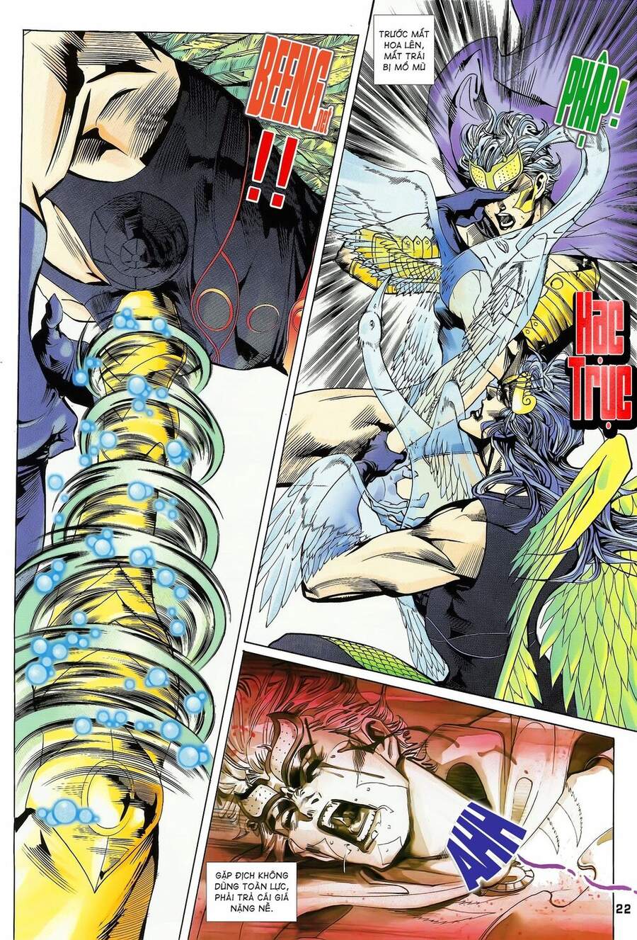 Truyện Tranh Long Hổ 5 Thế trang 8