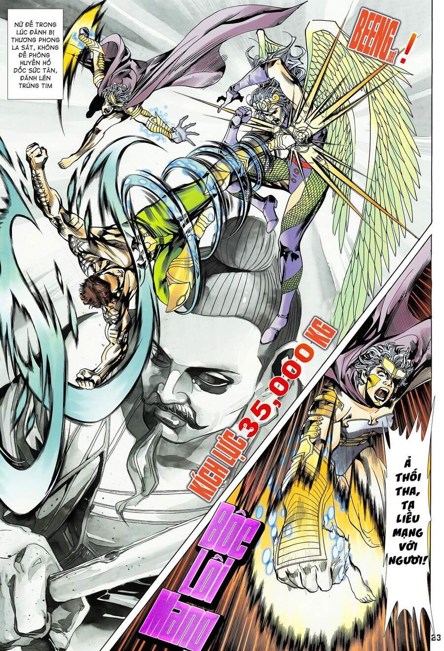 Truyện Tranh Long Hổ 5 Thế trang 8