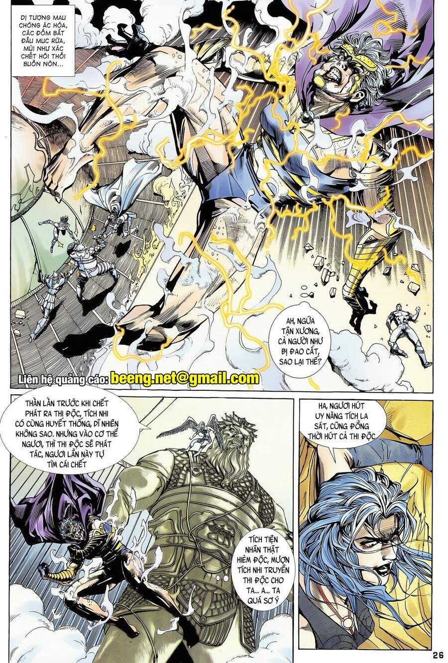 Truyện Tranh Long Hổ 5 Thế trang 8