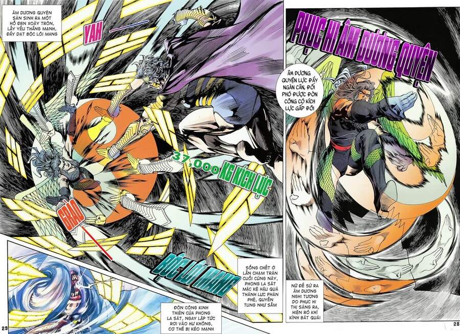 Truyện Tranh Long Hổ 5 Thế trang 8