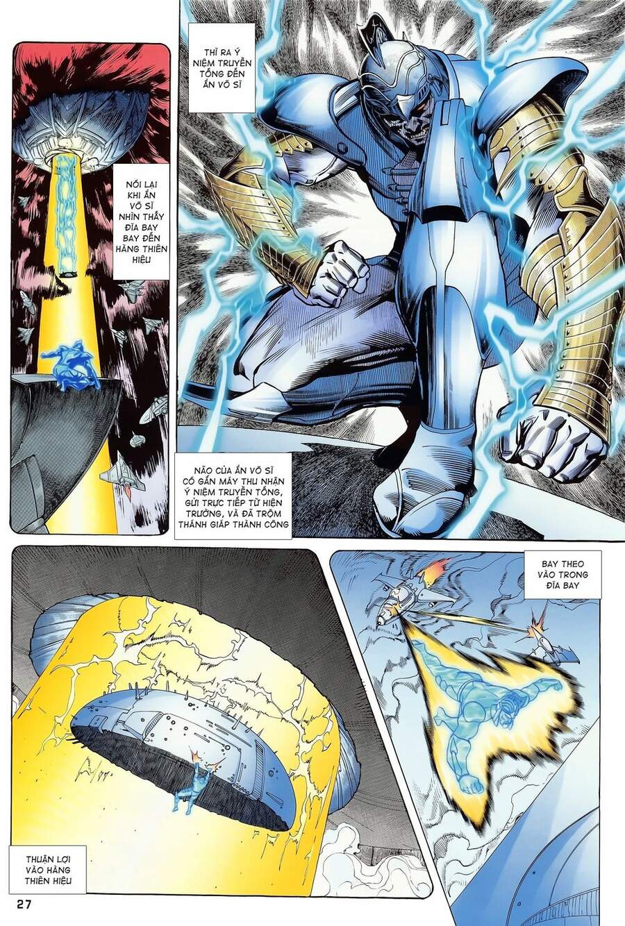 Truyện Tranh Long Hổ 5 Thế trang 8