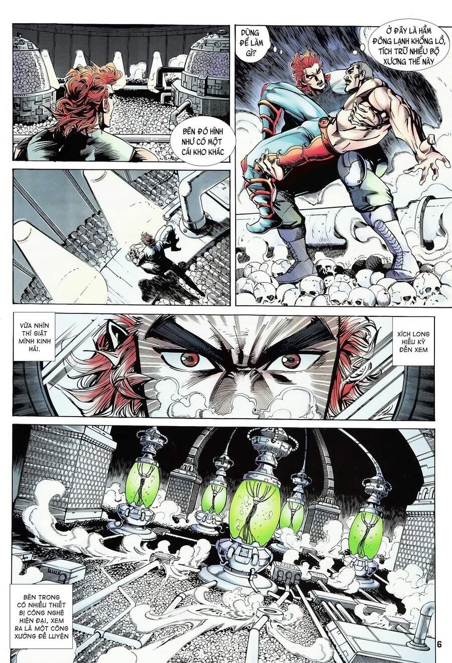 Truyện Tranh Long Hổ 5 Thế trang 8