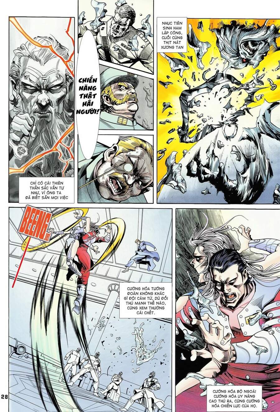 Truyện Tranh Long Hổ 5 Thế trang 8