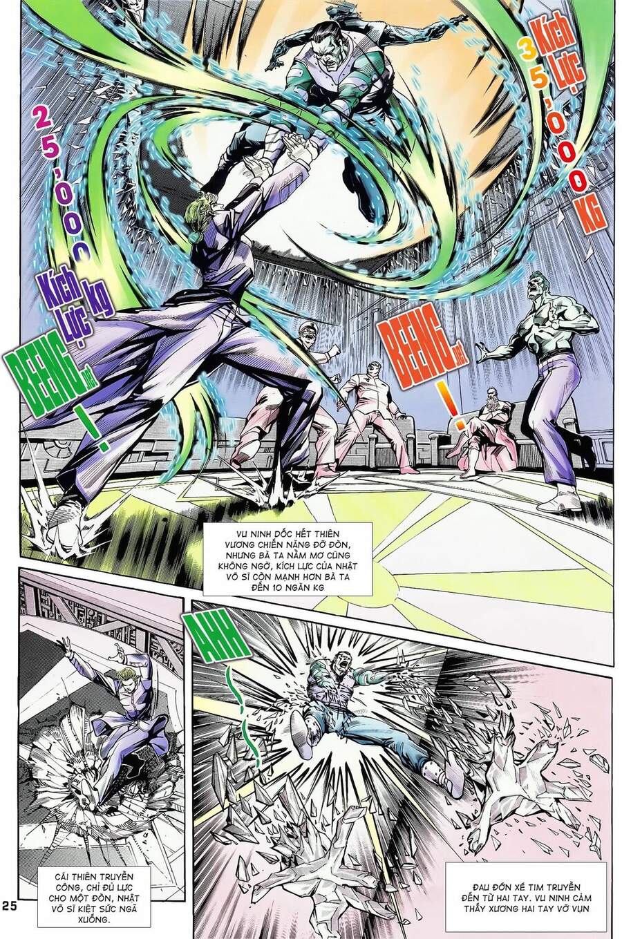 Truyện Tranh Long Hổ 5 Thế trang 8