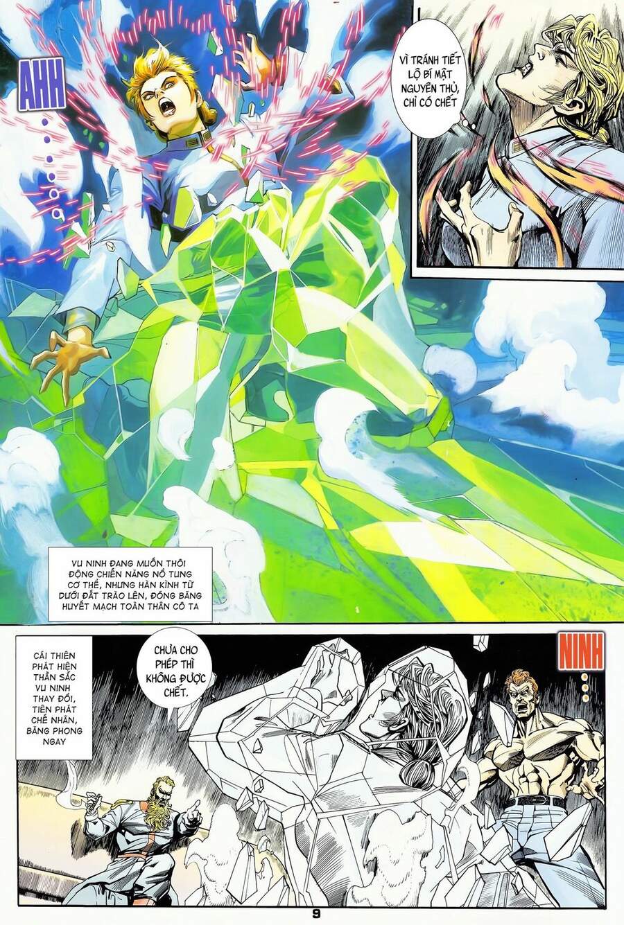Truyện Tranh Long Hổ 5 Thế trang 8