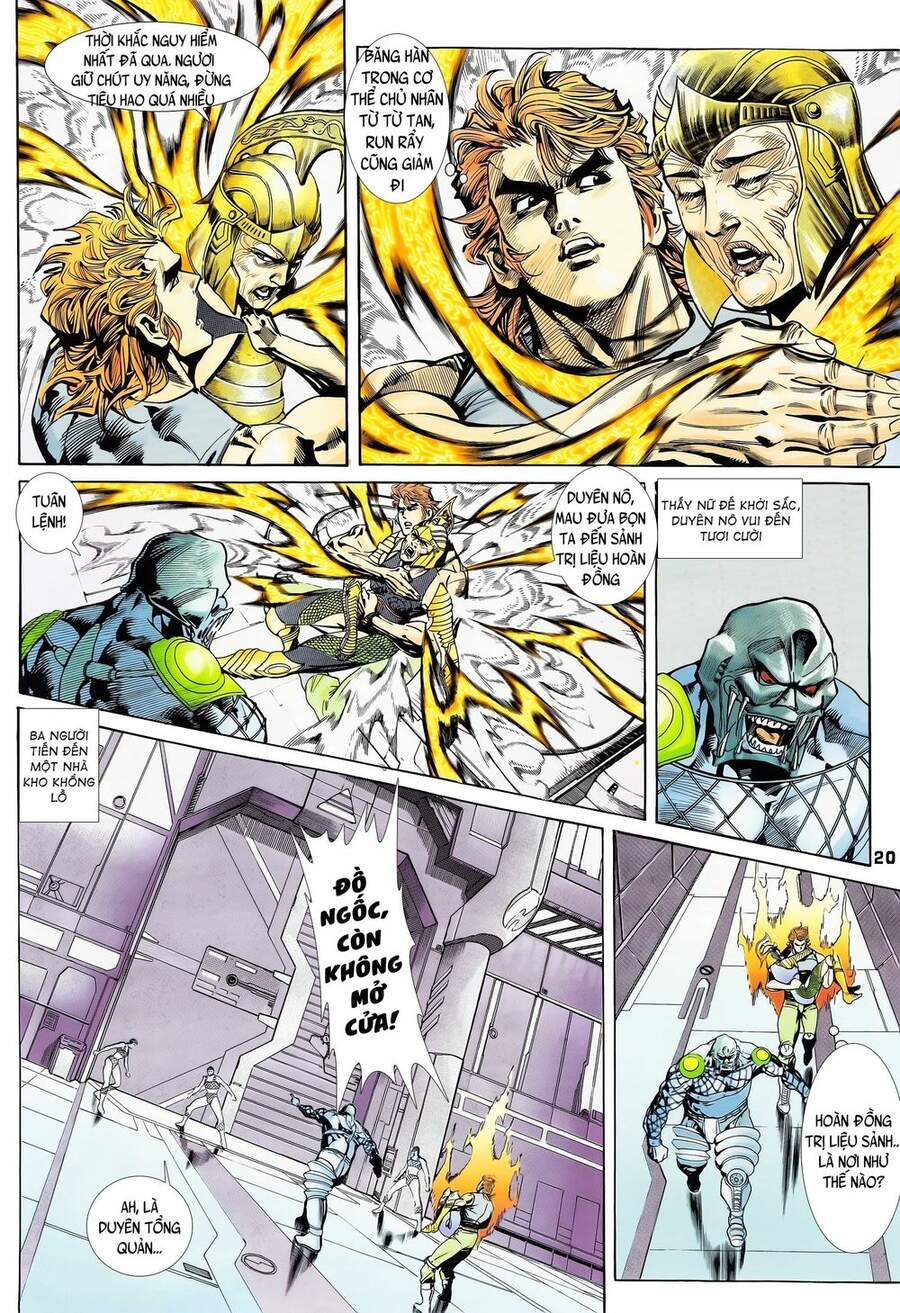 Truyện Tranh Long Hổ 5 Thế trang 8