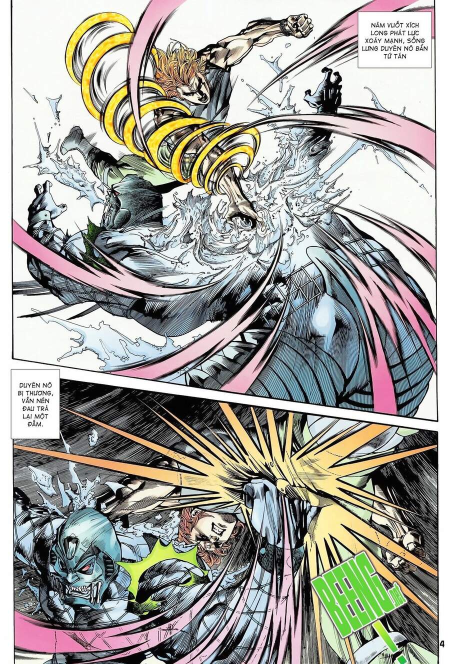 Truyện Tranh Long Hổ 5 Thế trang 8