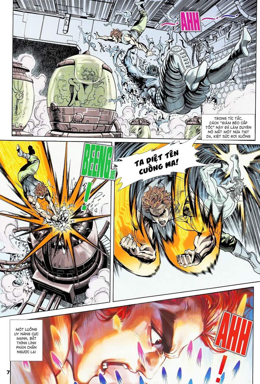 Truyện Tranh Long Hổ 5 Thế trang 8