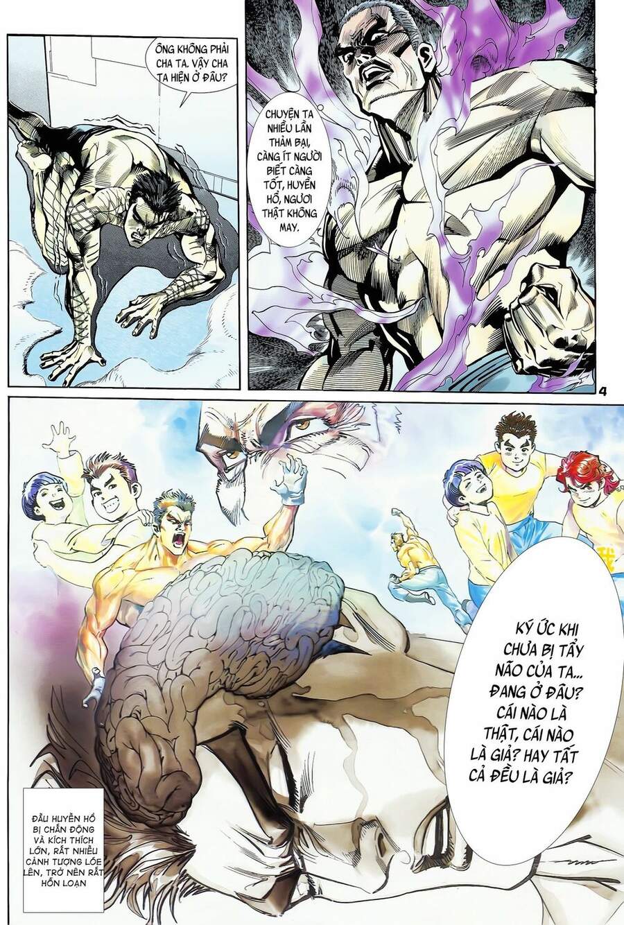 Truyện Tranh Long Hổ 5 Thế trang 8