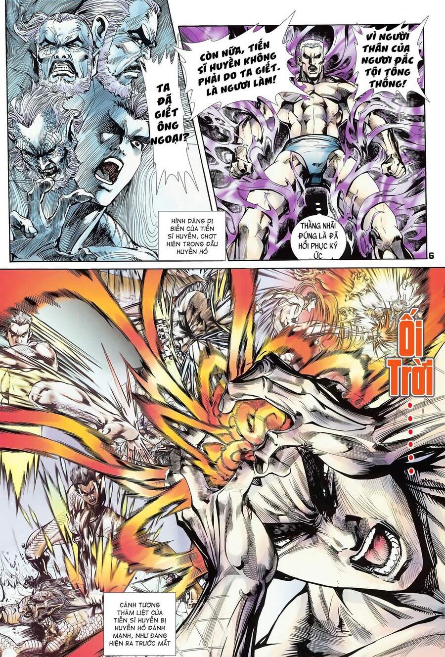 Truyện Tranh Long Hổ 5 Thế trang 8