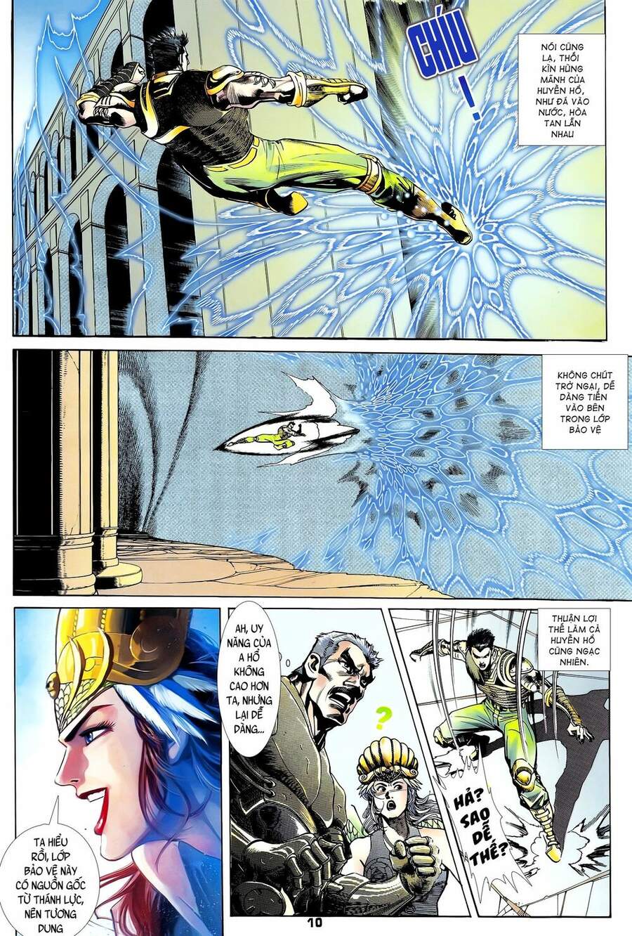 Truyện Tranh Long Hổ 5 Thế trang 8