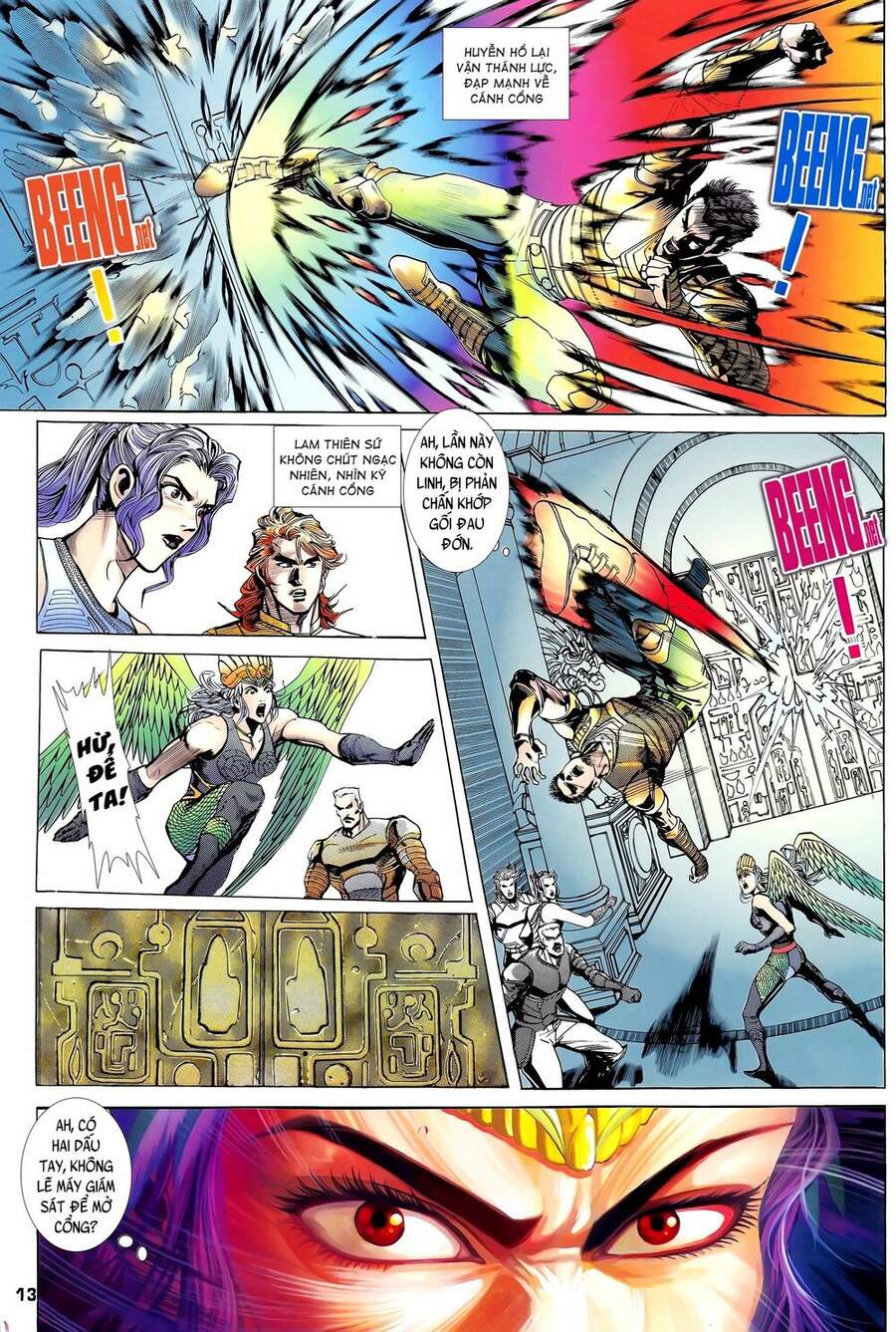 Truyện Tranh Long Hổ 5 Thế trang 8