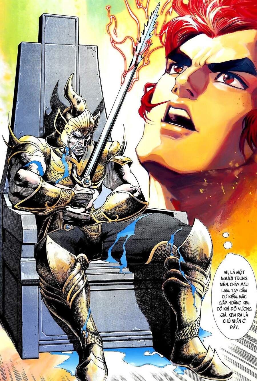 Truyện Tranh Long Hổ 5 Thế trang 8