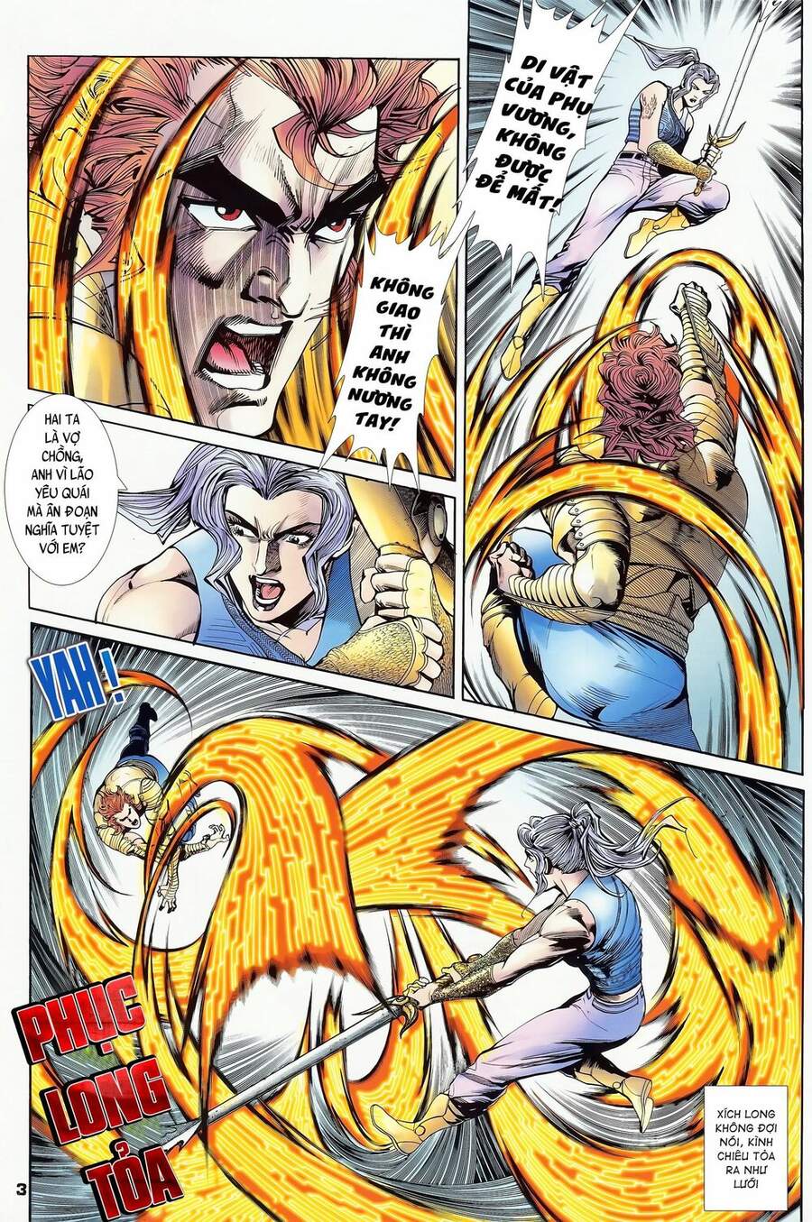 Truyện Tranh Long Hổ 5 Thế trang 8