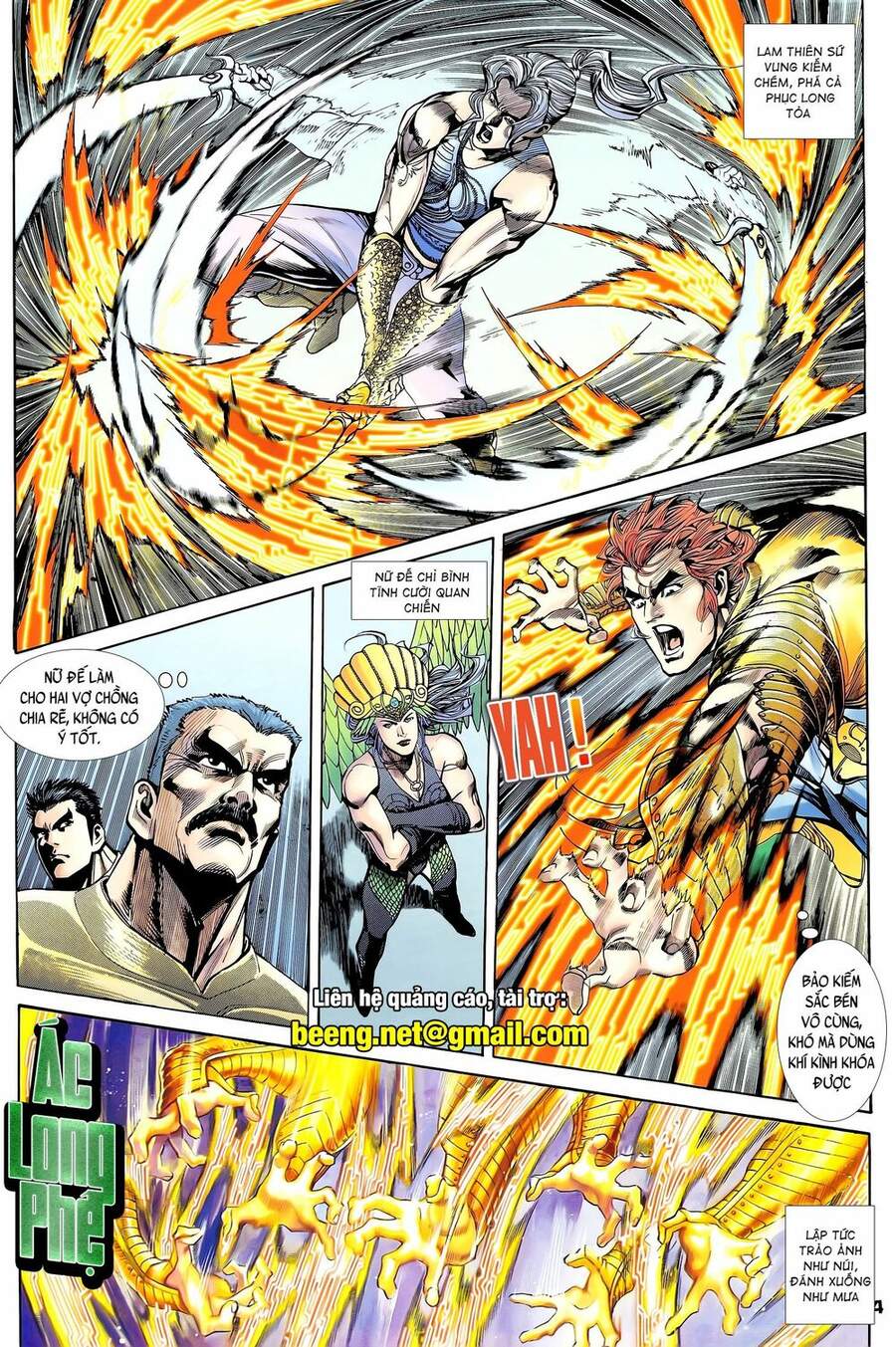 Truyện Tranh Long Hổ 5 Thế trang 8