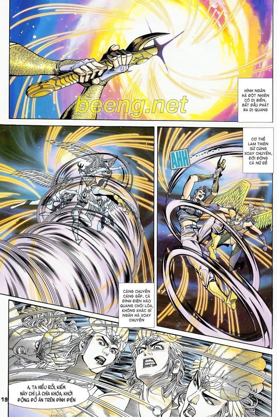 Truyện Tranh Long Hổ 5 Thế trang 8