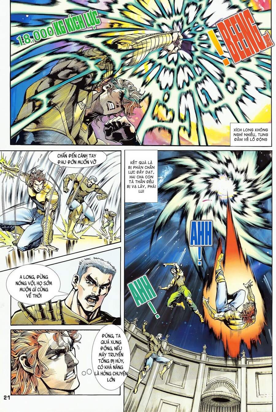 Truyện Tranh Long Hổ 5 Thế trang 8