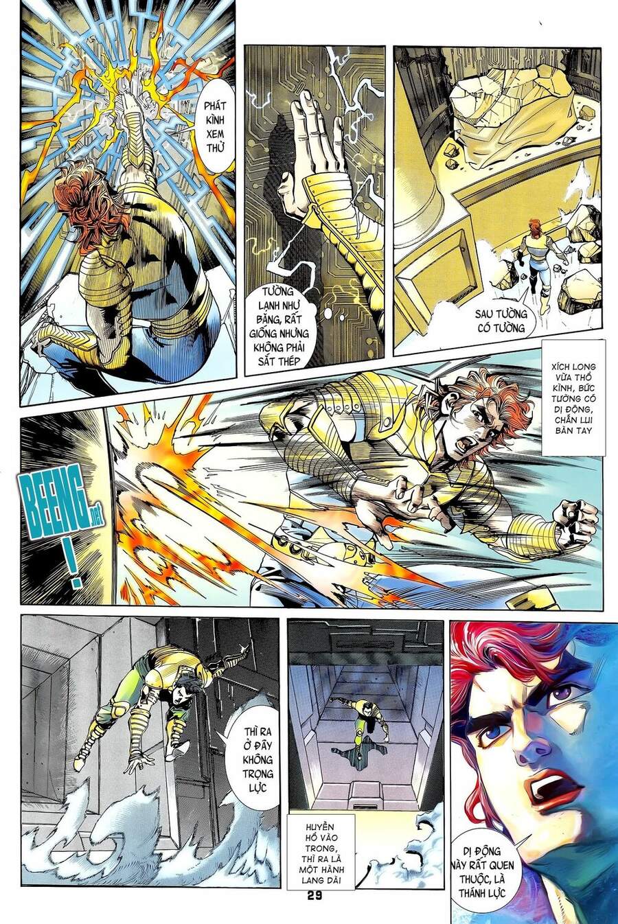 Truyện Tranh Long Hổ 5 Thế trang 8