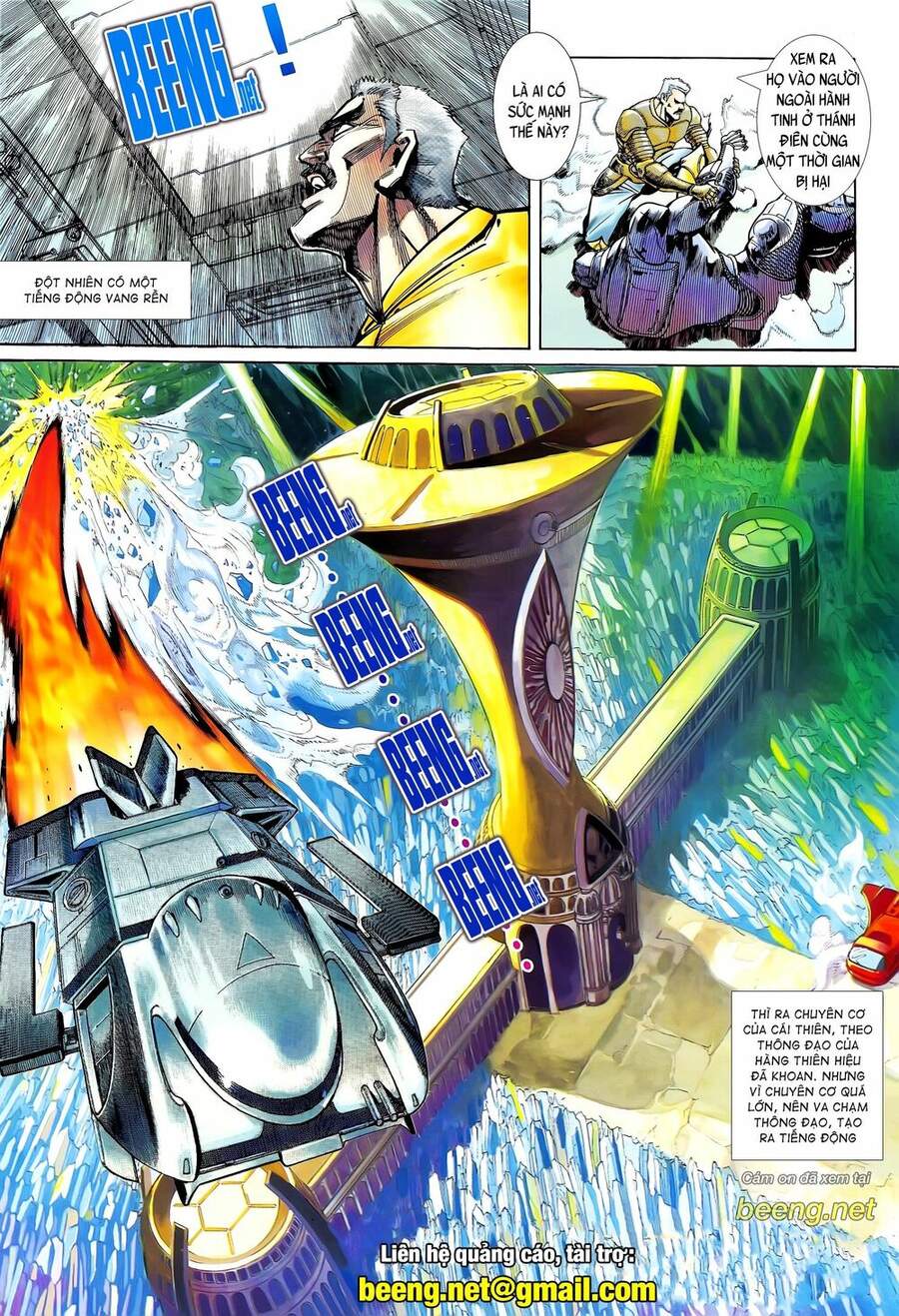 Truyện Tranh Long Hổ 5 Thế trang 8